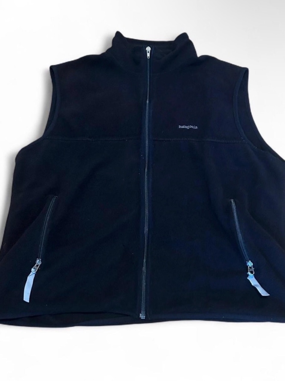 Patagonia Black Fleece Vest - Full Zip